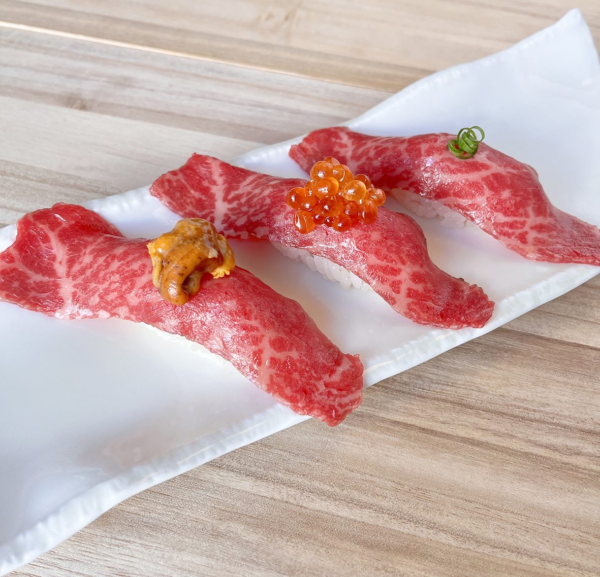 黒毛和牛 肉寿司